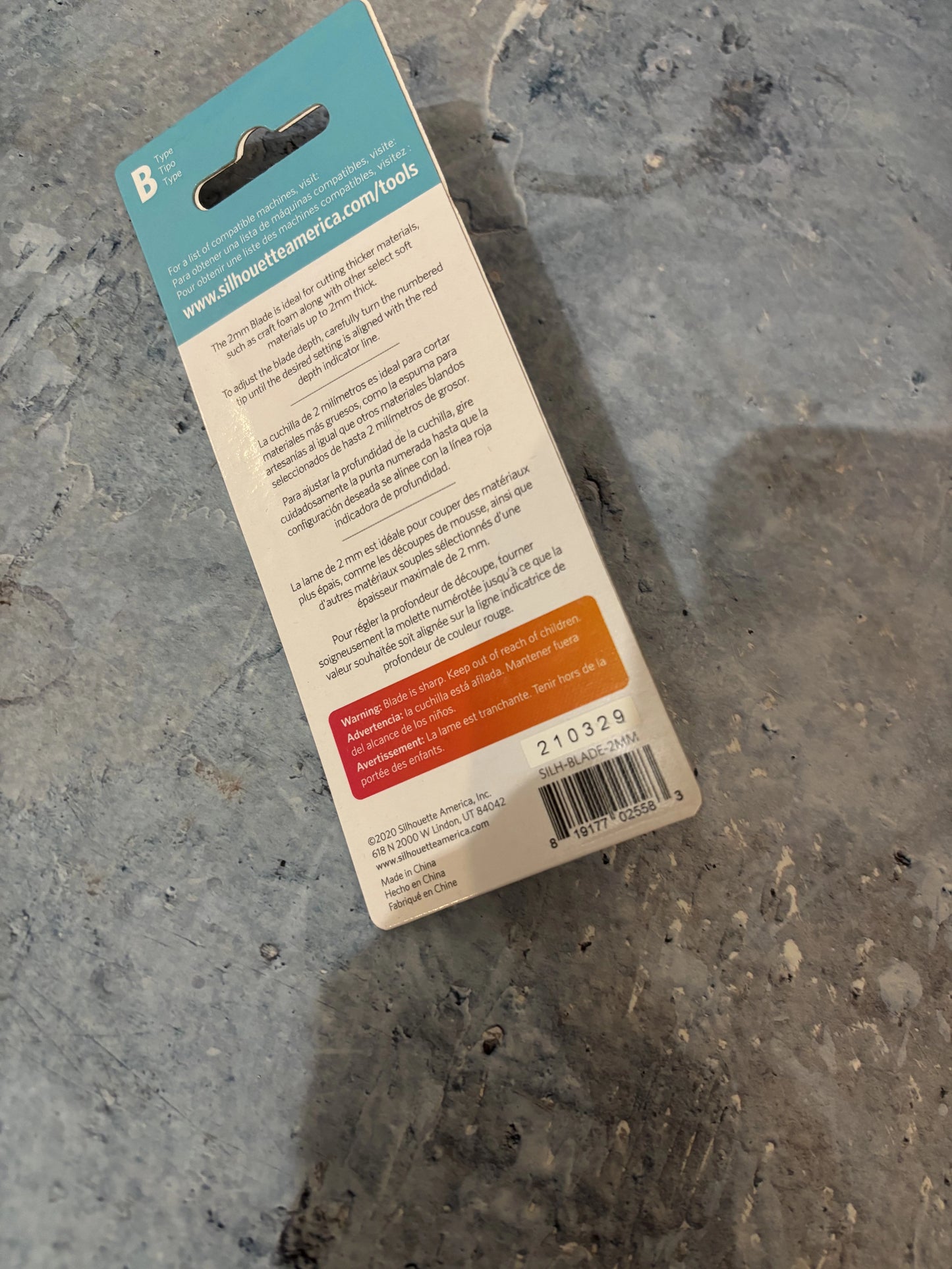 Silhouette Messer NEU