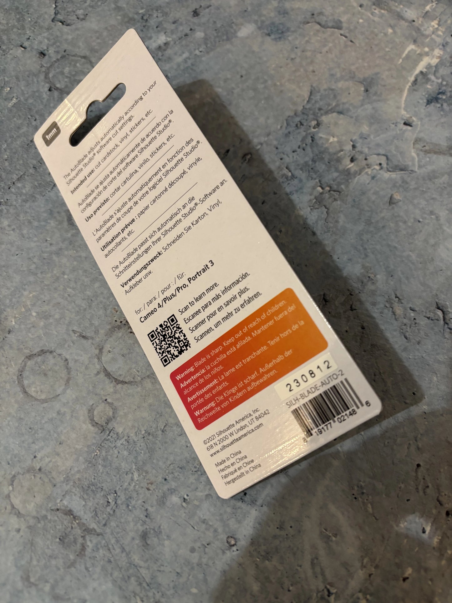Silhouette Messer NEU