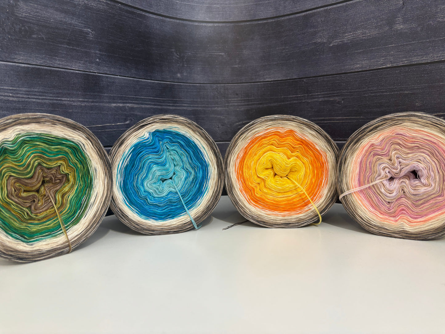 Abenddämmerung meliert