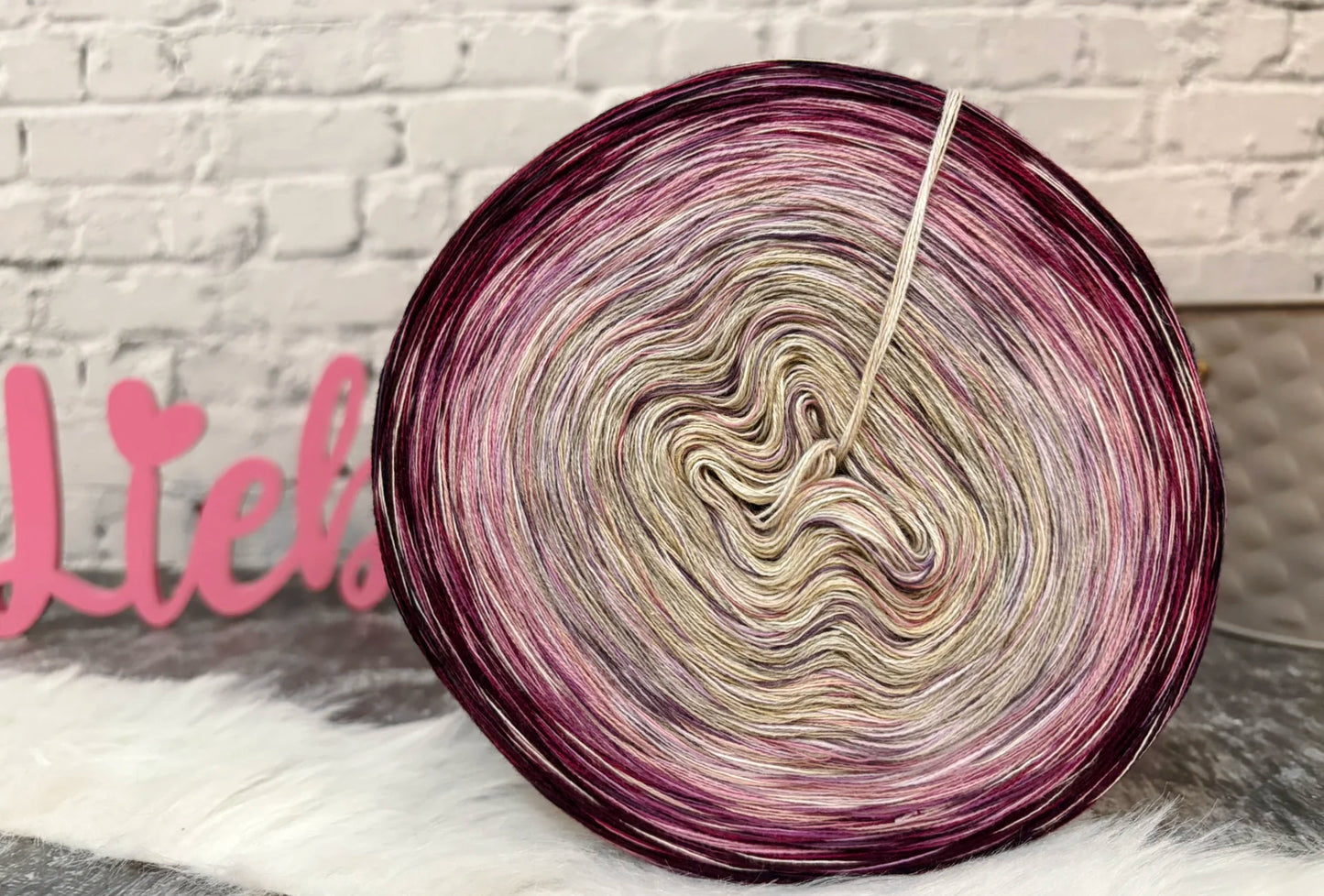 Purple Rainbow Heart