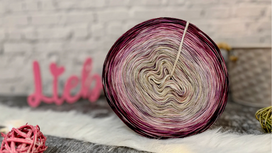 Purple Rainbow Heart